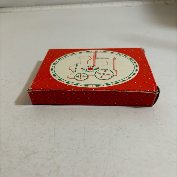 🛍️3/$30 Vintage Russ ceramic train Christmas holiday tree ornament decoration‎ - Picture 2 of 12